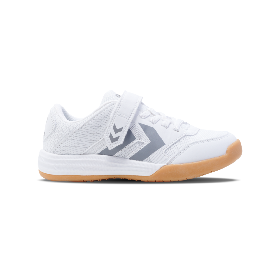 Hummel Multiplay Stable VC Jr Trainer 224854 — White/Grey