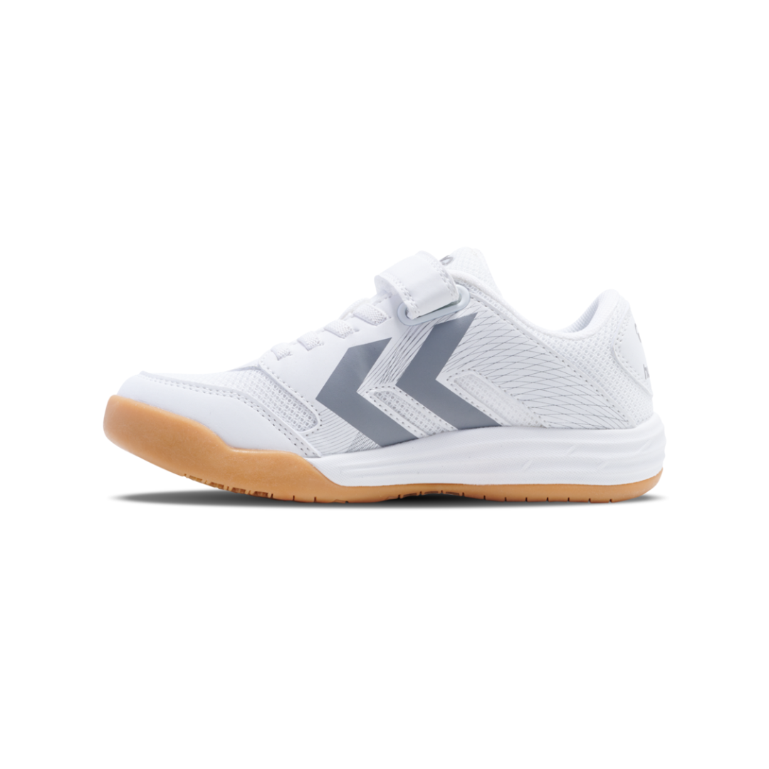 Hummel Multiplay Stable VC Jr Trainer 224854 — White/Grey