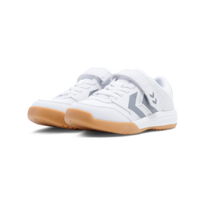 Hummel Multiplay Stable VC Jr Trainer 224854 — White/Grey