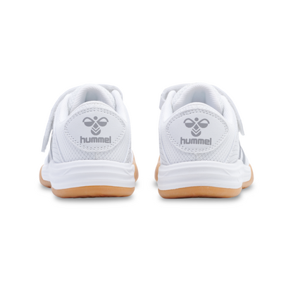 Hummel Multiplay Stable VC Jr Trainer 224854 — White/Grey