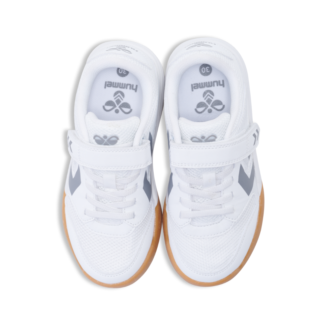 Hummel Multiplay Stable VC Jr Trainer 224854 — White/Grey