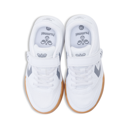 Hummel Multiplay Stable VC Jr Trainer 224854 — White/Grey