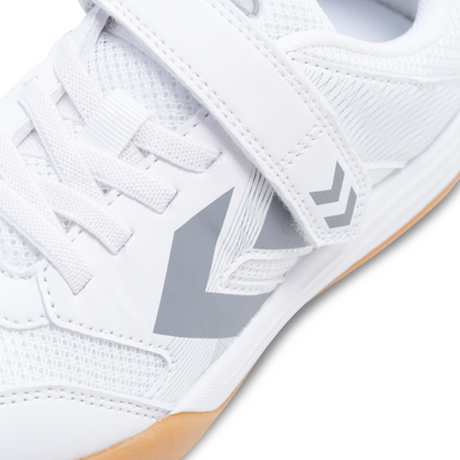 Hummel Multiplay Stable VC Jr Trainer 224854 — White/Grey