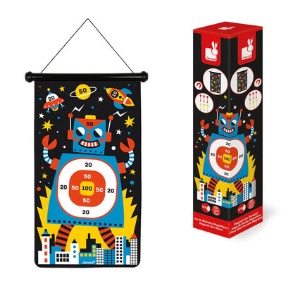 Janod J02073 Magnetic Dart Game - Robots