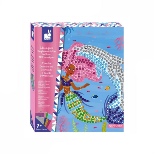 Janod J07961 Mosaics Dolphins And Mermaids
