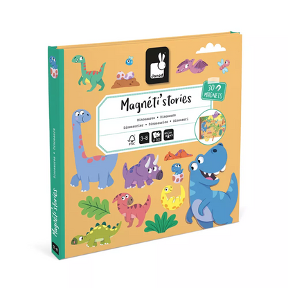 Janod J05450 Magneti Stories - Dinosaurs