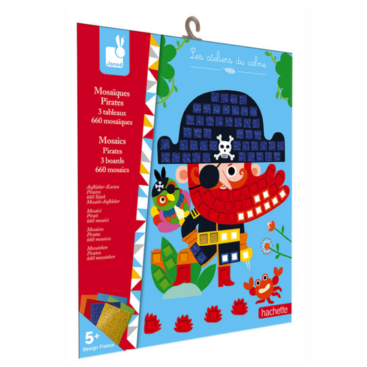 Janod J07897 Pirate Mosaics