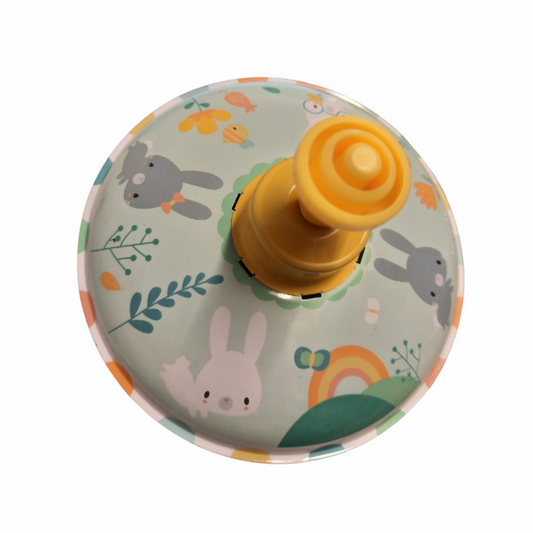 Janod J04120 Farm 2 types Spinning Top