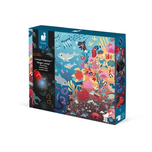 Janod J02654 Magic Puzzle The Ocean