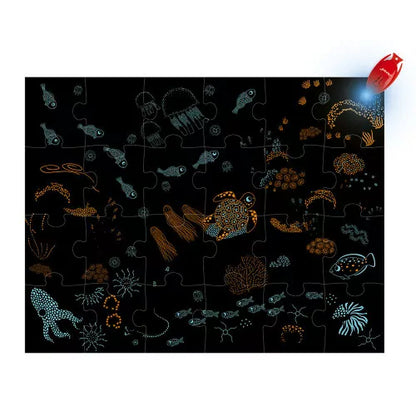Janod J02654 Magic Puzzle The Ocean