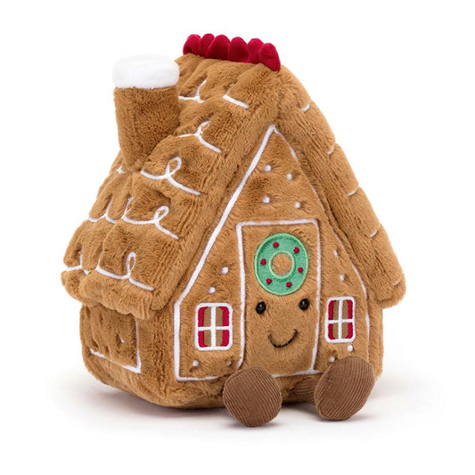 Jellycat A2GHO  Amuseables Gingerbread House
