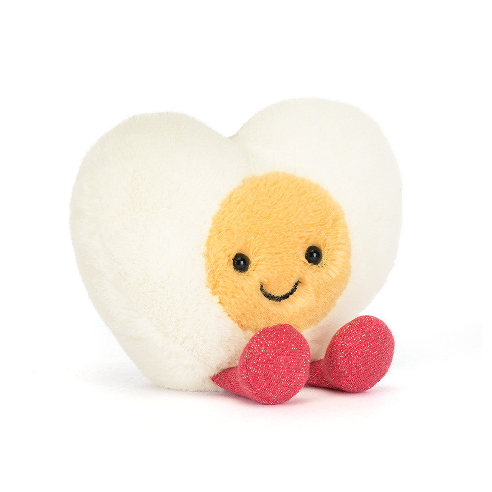 Jellycat A6BEHE Amuseables Heart Boiled Egg