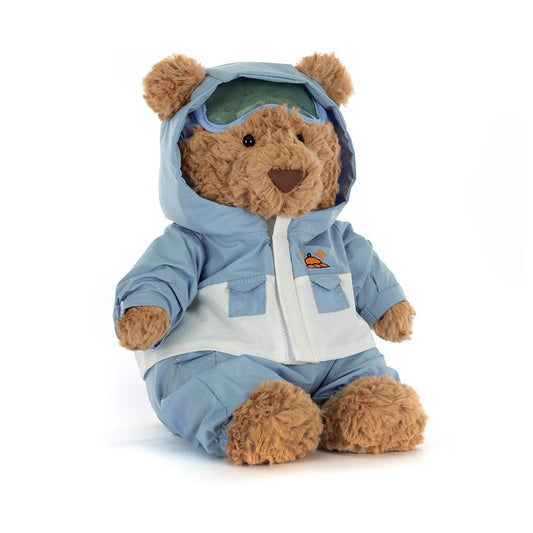 Jellycat BARM2SKI Bartholomew Bear "Ski Suit"
