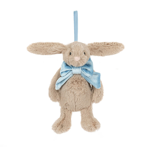 Jellycat BAS6BD Bashful Beige Bunny Decoration