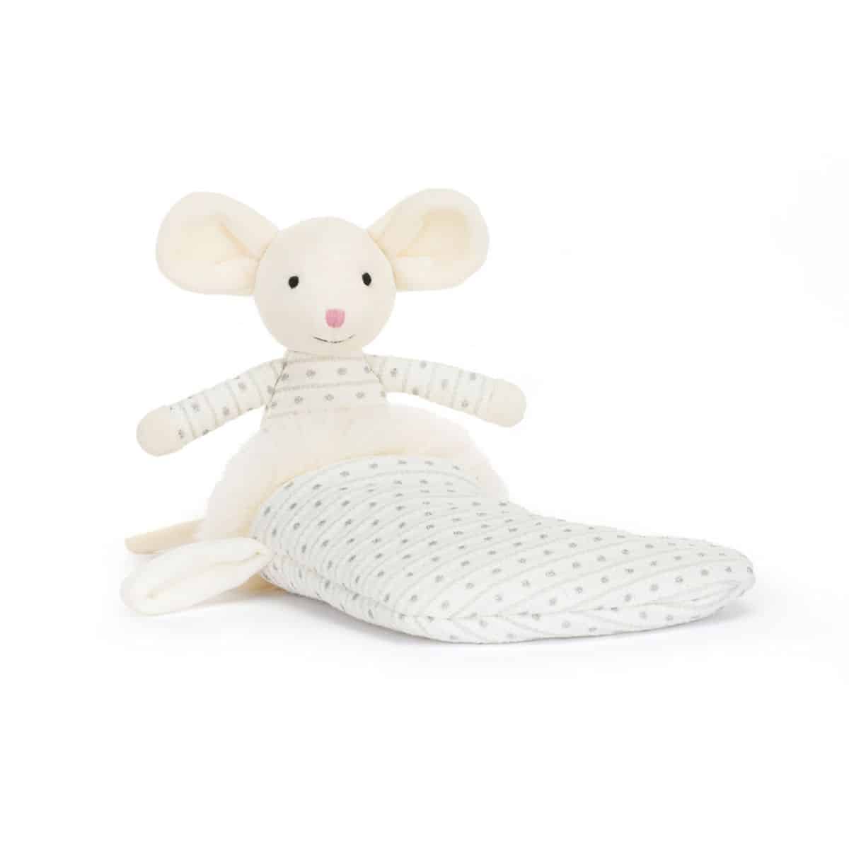 Jellycat SHIM4SM Shimmering Stocking Mouse