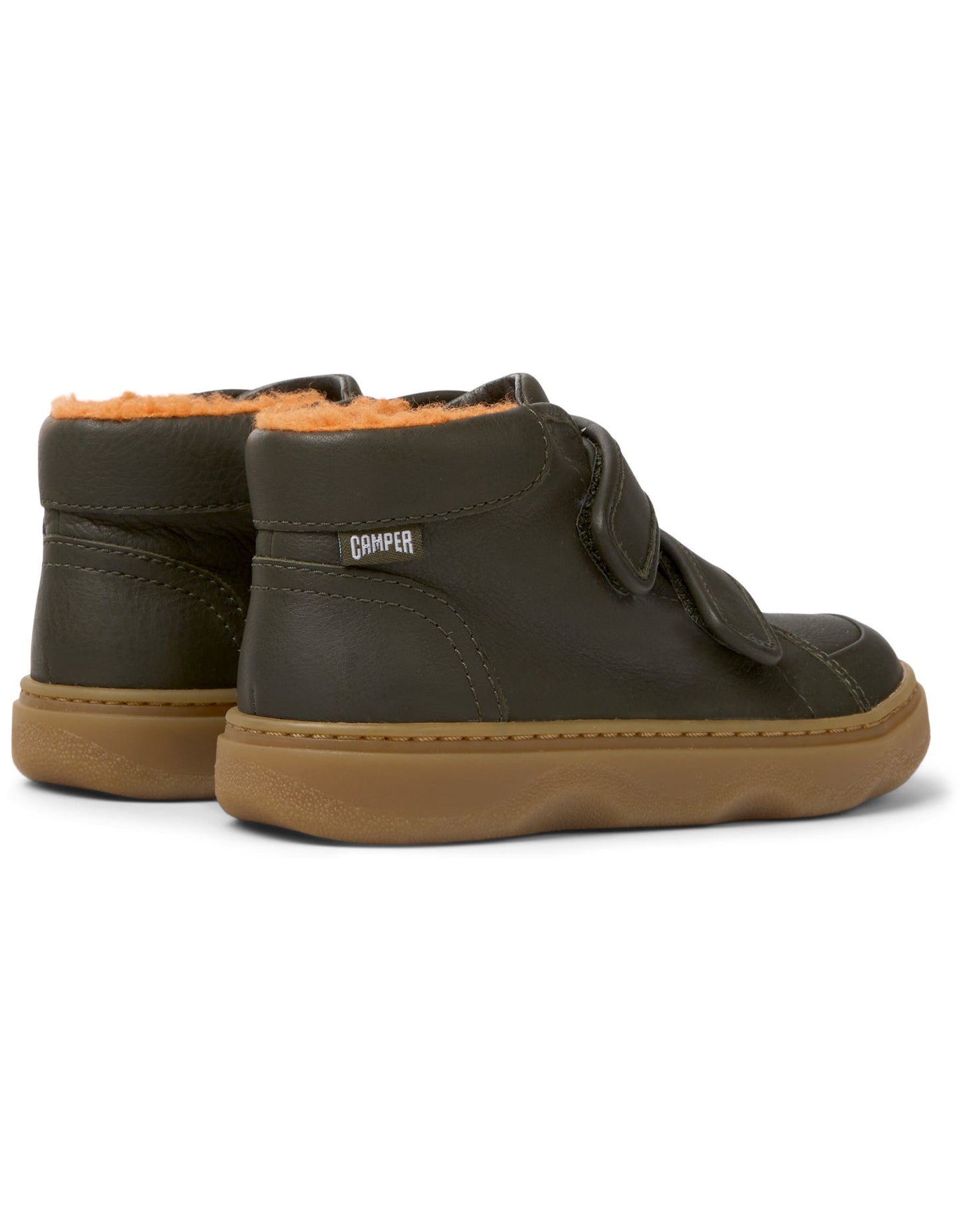 Camper Kiddo Leather Ankle Boot K900303 — Green