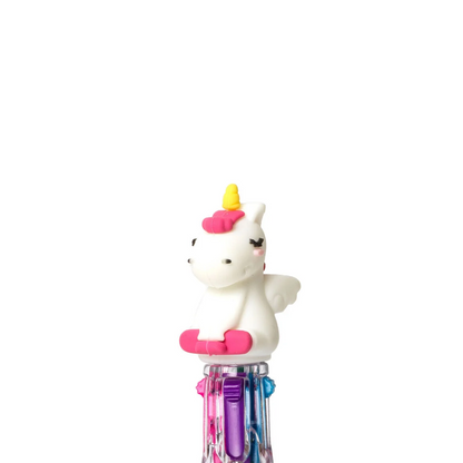 Legami Mini 4-Colour Ballpoint Pen Unicorn