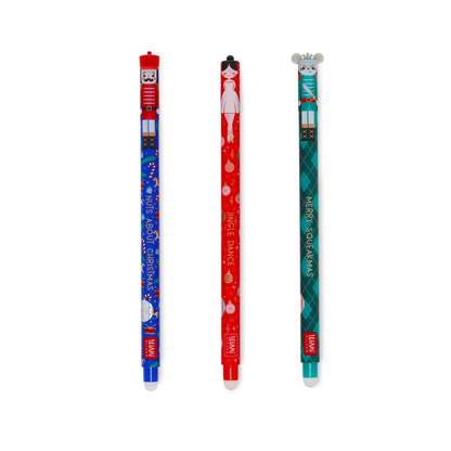 Legami Erasable Pens Set of 3 The Nutcracker