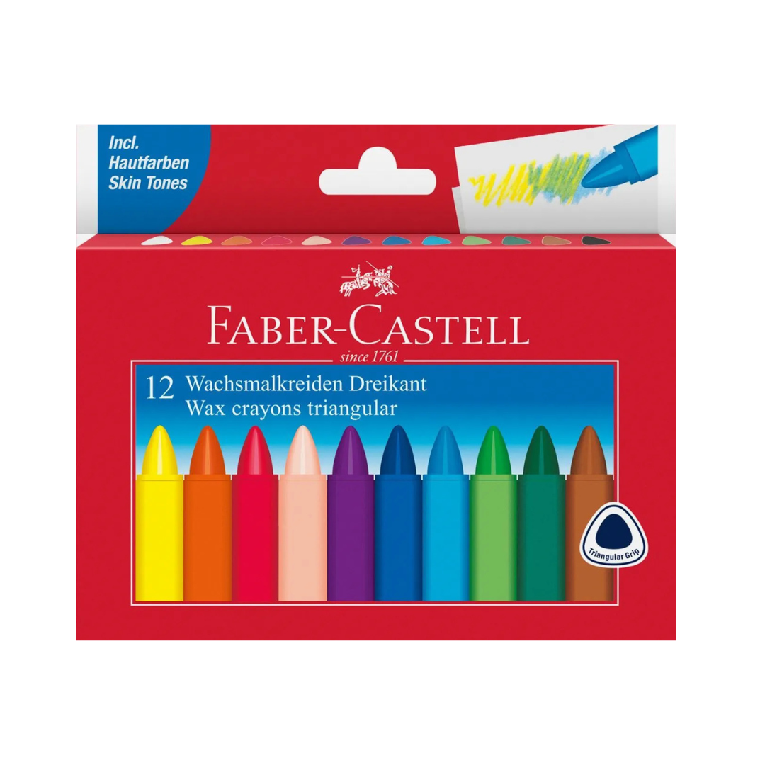 Legami Wax Crayons Triangular x 12