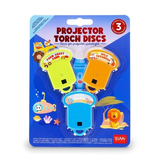 Legami Discs For Progector Flashlight - Animals