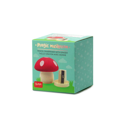 Legami Magic Mushroom -Pencil Sharpener with Eraser