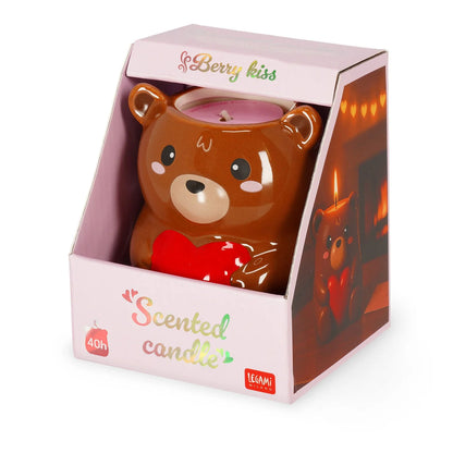 Legami Scented Candle Teddy  Berry Kiss 250gr