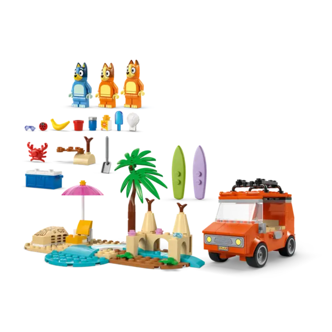 Lego 11202 Bluey's Beach and Family Car Trip
