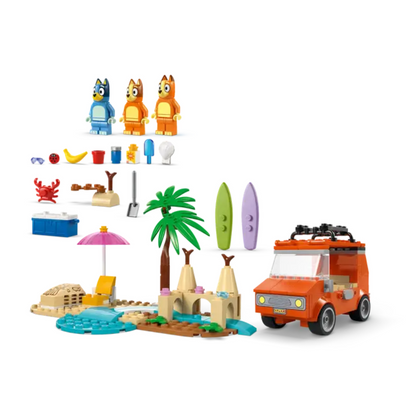 Lego 11202 Bluey's Beach and Family Car Trip