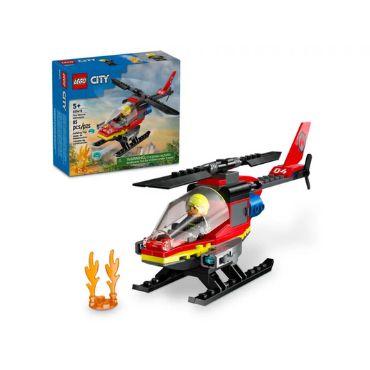 Lego 60411 City Fire Rescue Helicopter