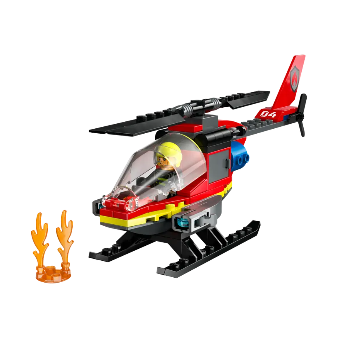 Lego 60411 City Fire Rescue Helicopter
