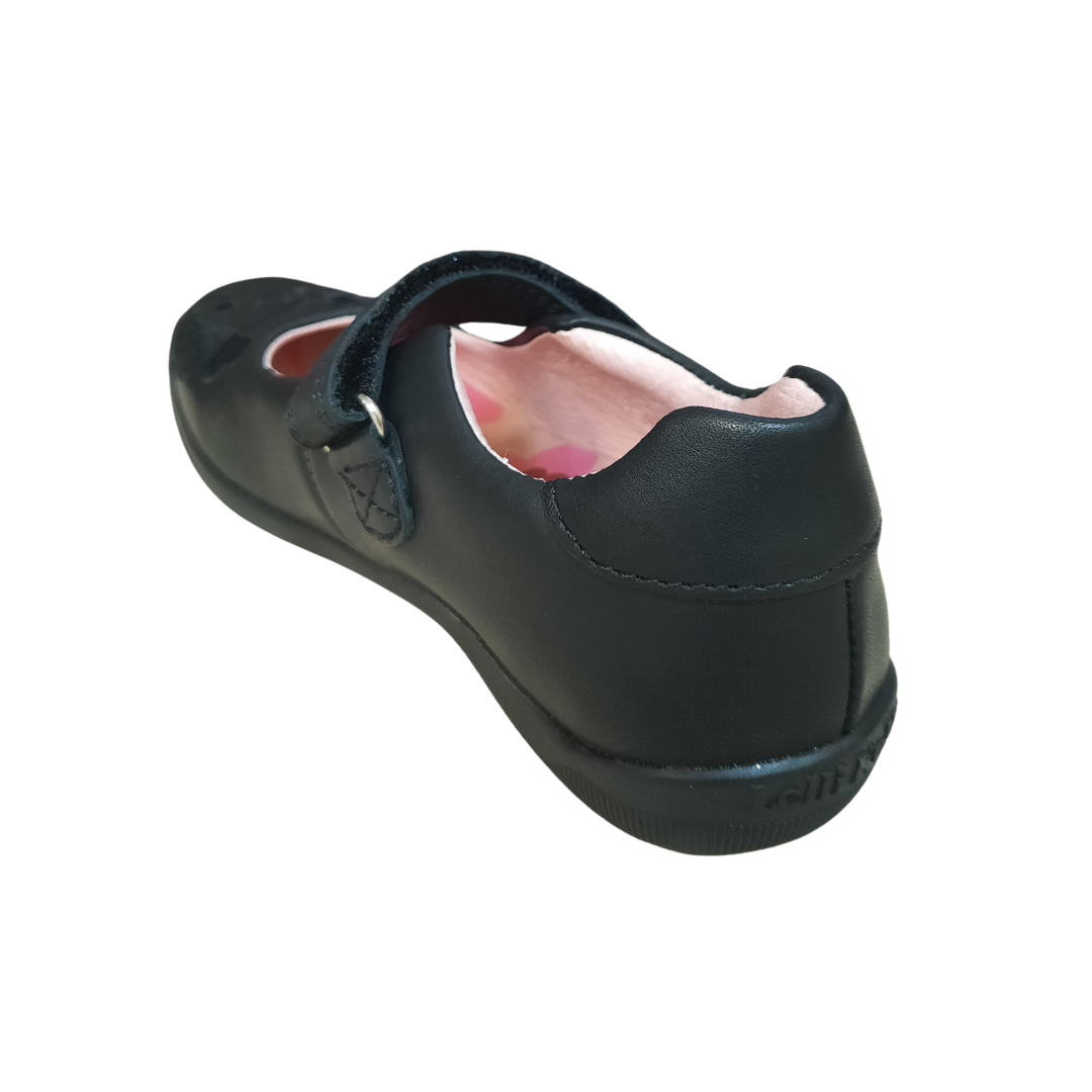 Lelli Kelly Erica School Shoe  A124 LKSB LKSA8450 — Black