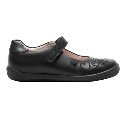 Lelli Kelly Erica School Shoe  A124 LKSB LKSA8450 — Black