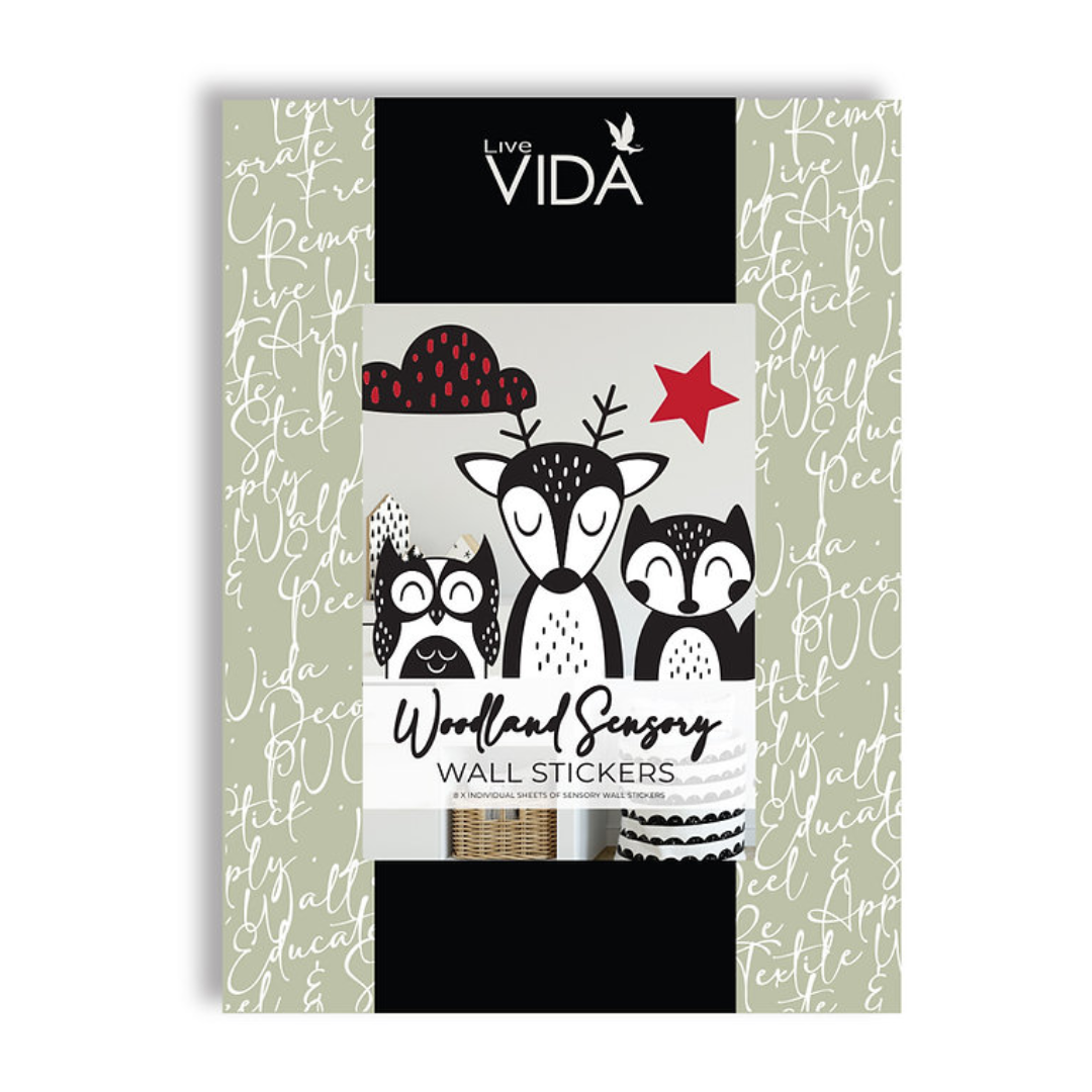 Liva Vida Sensory A5 Wall Sticker Pack