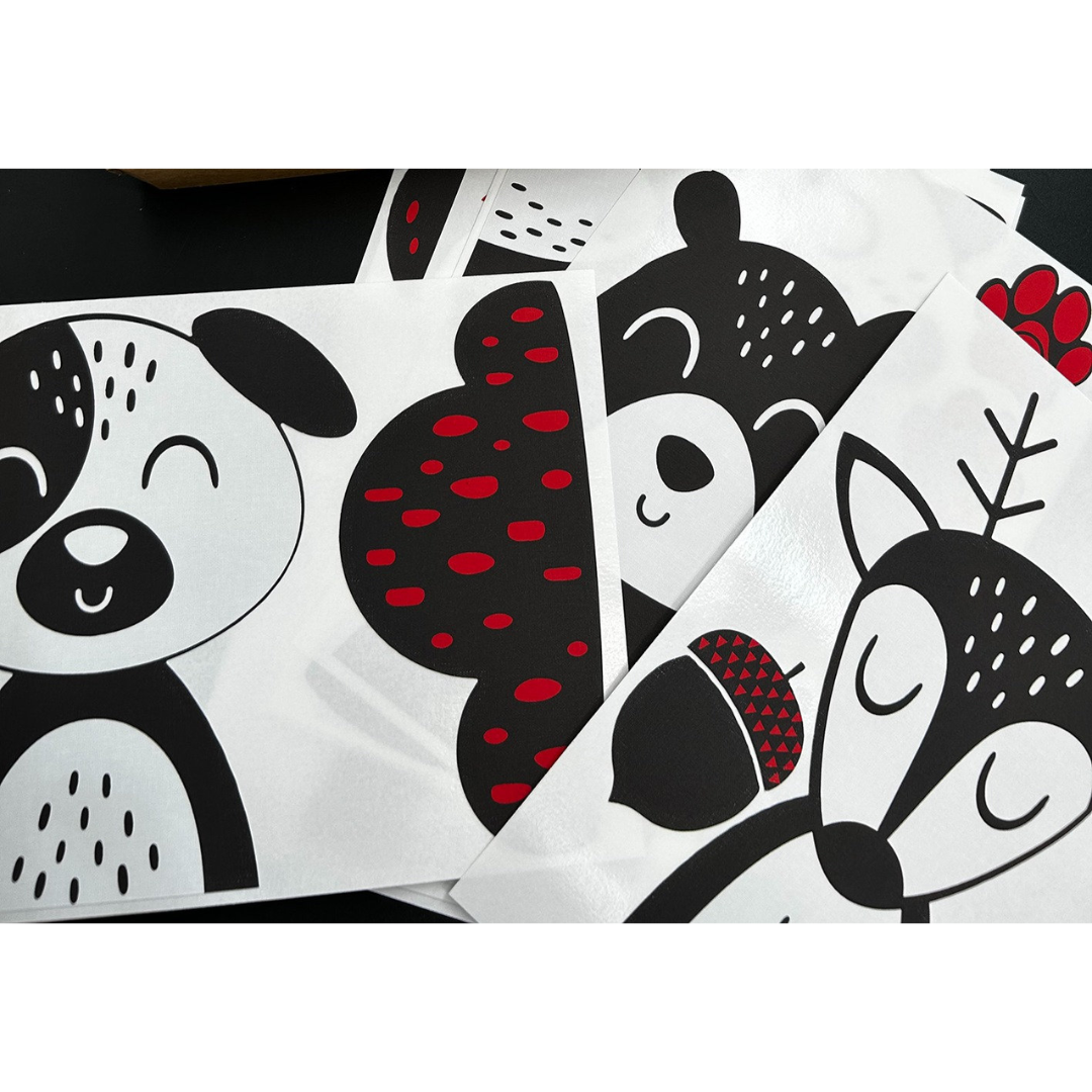 Liva Vida Sensory A5 Wall Sticker Pack