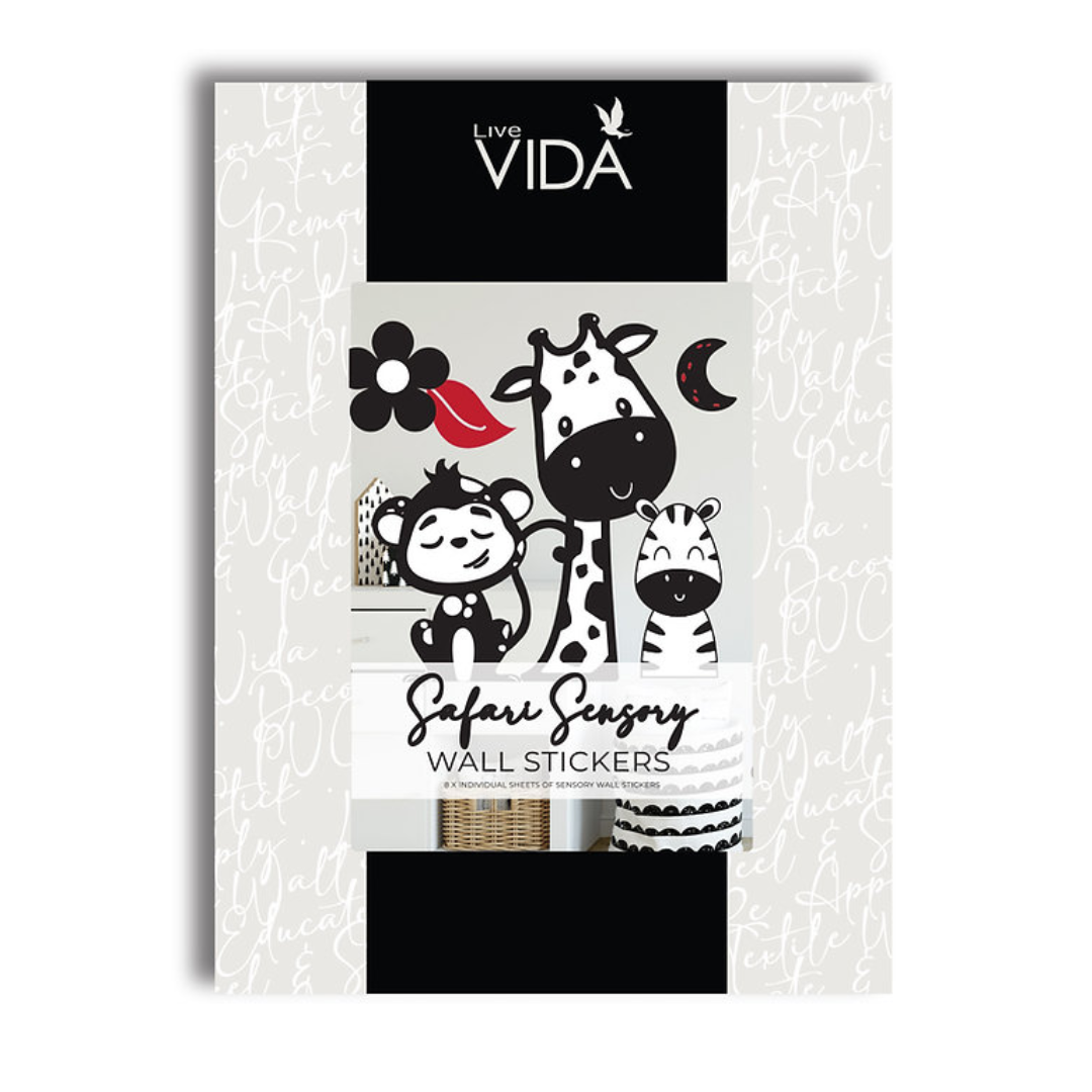 Liva Vida Sensory A5 Wall Sticker Pack