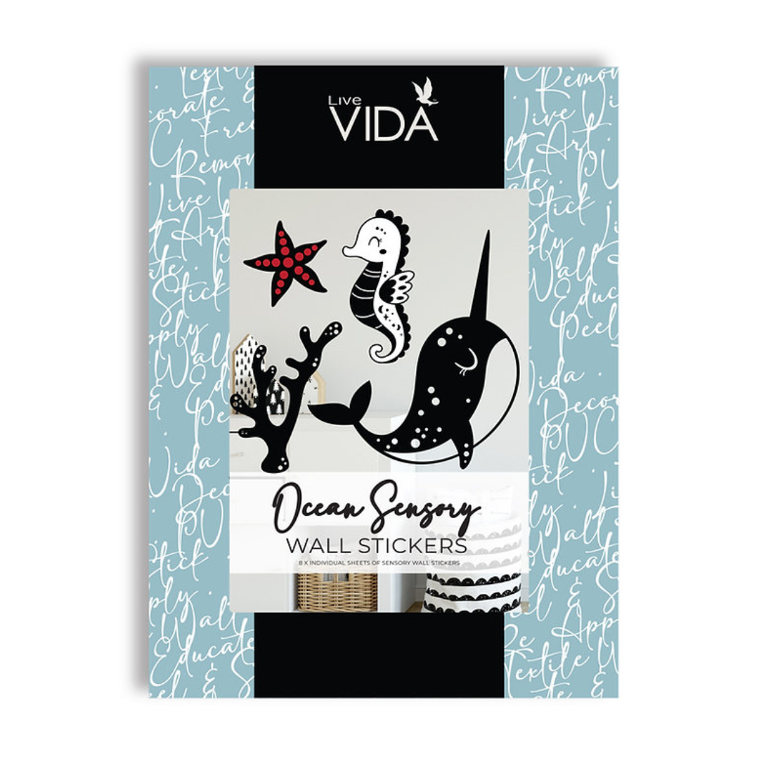 Liva Vida Sensory A5 Wall Sticker Pack