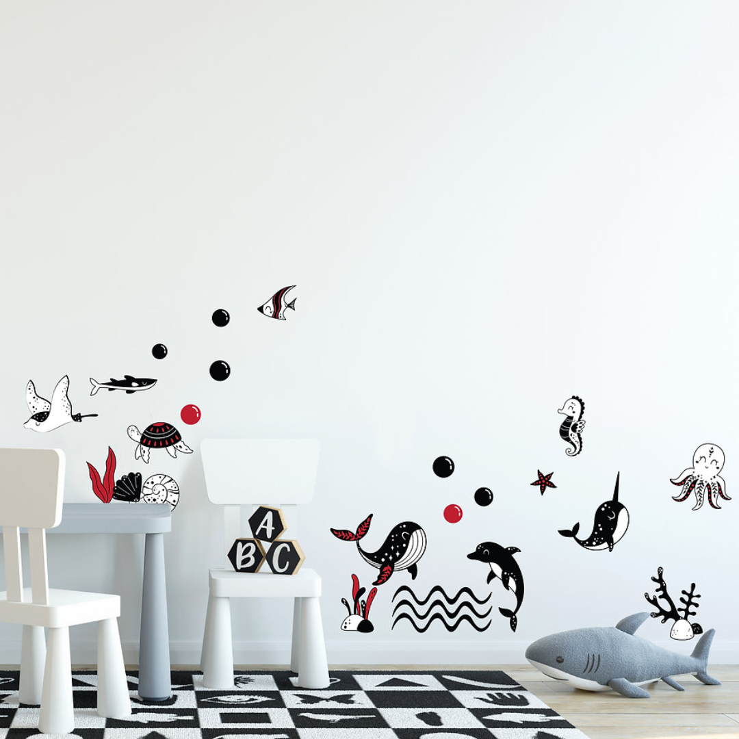 Liva Vida Sensory A5 Wall Sticker Pack
