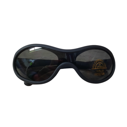 Lollipop Sunglasses - Rubber, Black