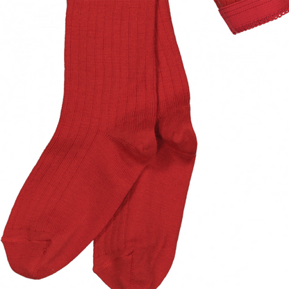 MP School Wool Ribbed Tights