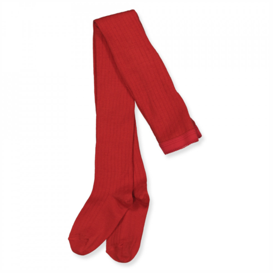 MP School Wool Ribbed Tights