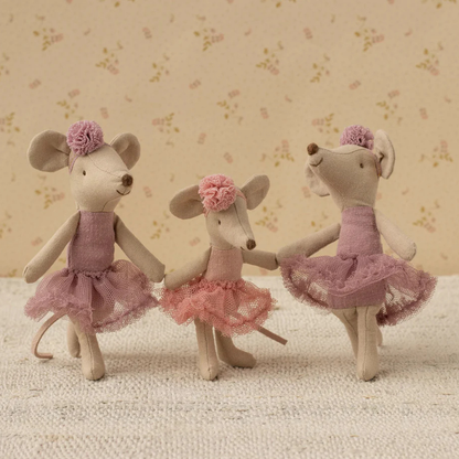 Maileg Ballerina Mouse Little Sister Heather
