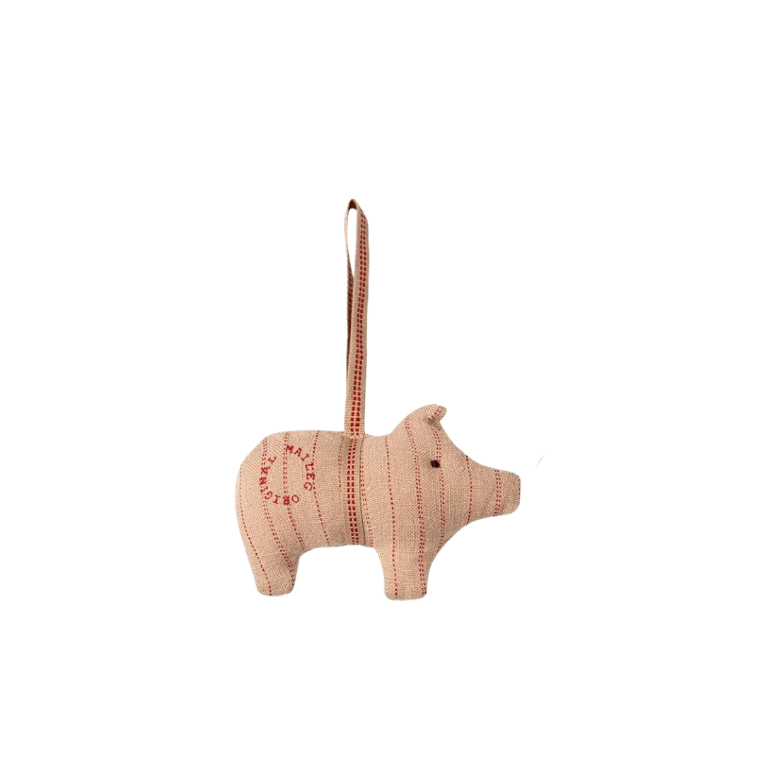 Maileg Fabric Pig Ornament