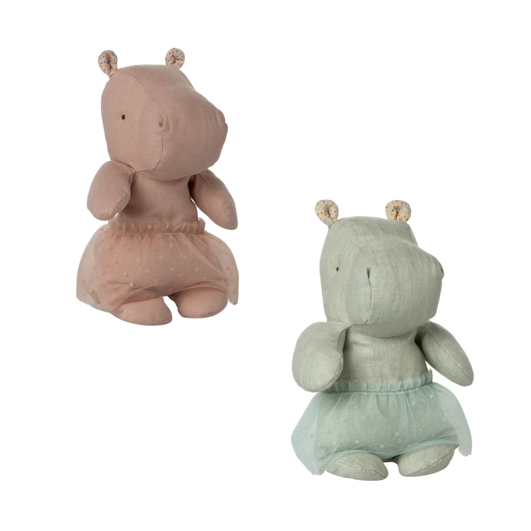 Maileg Safari Friends Hippo with Skirt