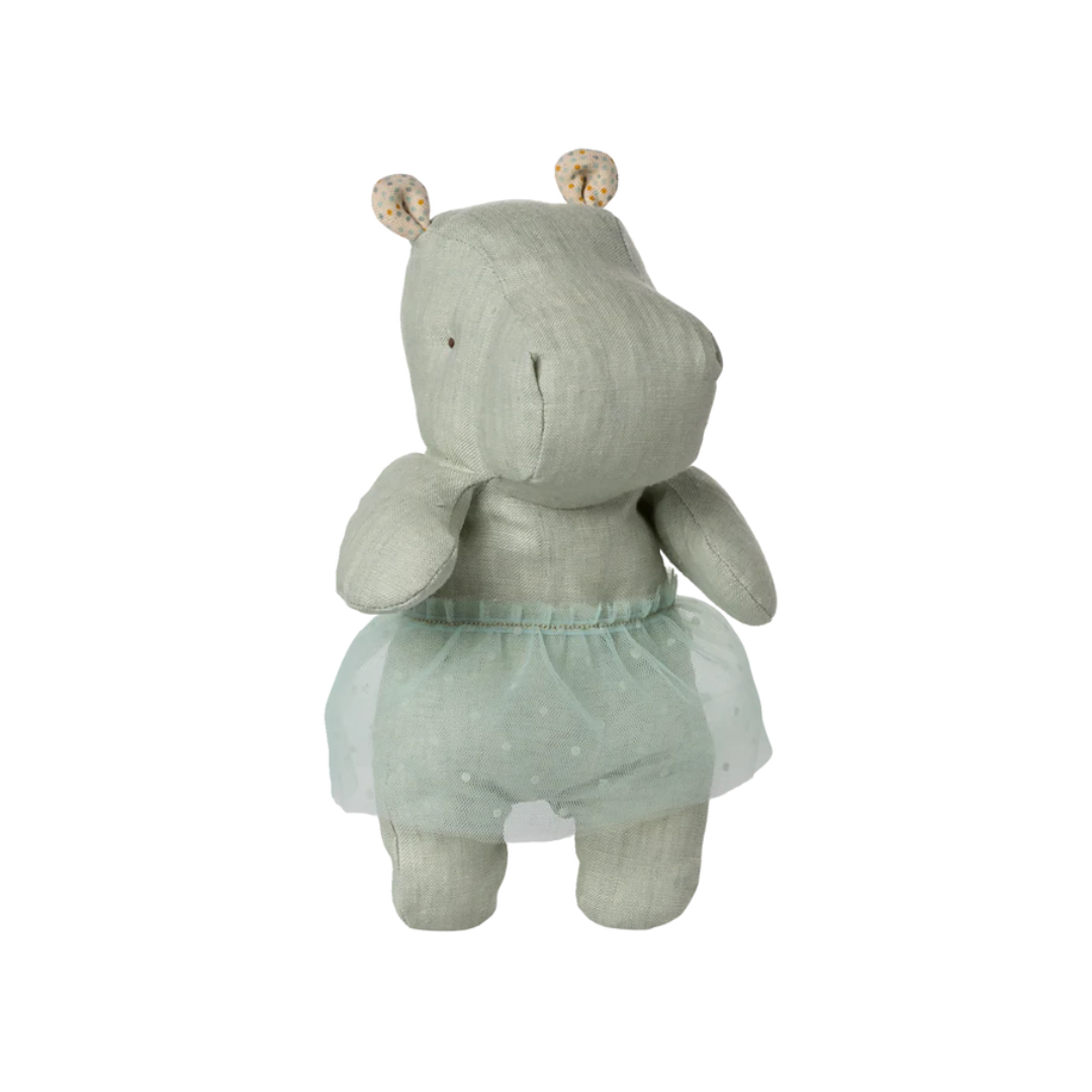 Maileg Safari Friends Hippo with Skirt