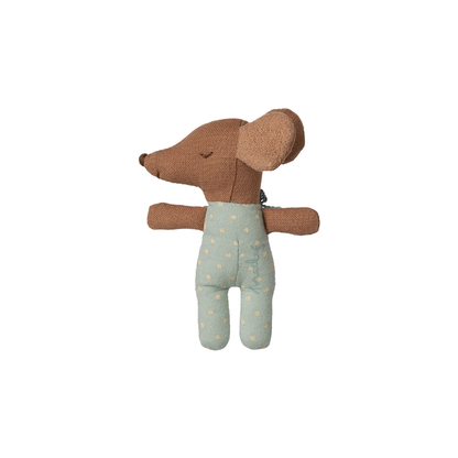 Maileg Sleepy Wakey Baby Mouse In A Matchbox