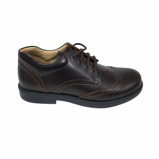 Petasil Moses School Shoe — Brown