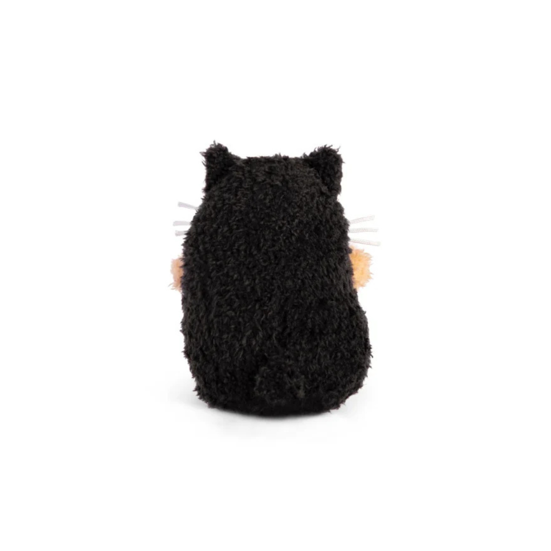 Noodoll Mini Sitting Plush Kitty Black Ricespud