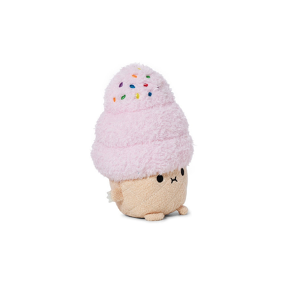 Noodoll Mini Sitting Plush Ricecream Strawberry