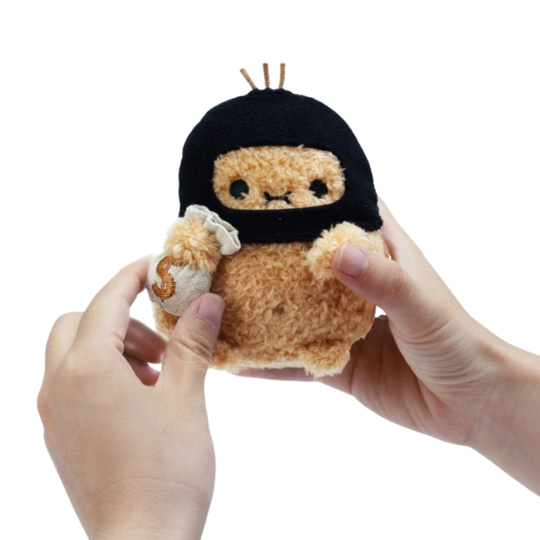 Noodoll Mini Sitting Plush Robber Ricespud