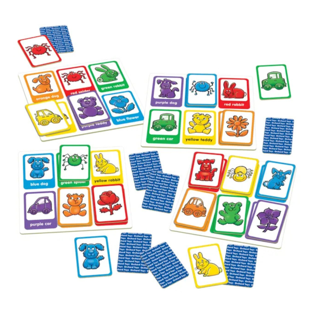 Orchard Toys Red Dog, Blue Dog